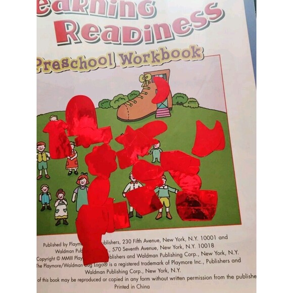 4 Fairy Tale Activity Books Alphabet Opposites Puzzles Learn Readiness Preschool - Picture 12 of 12